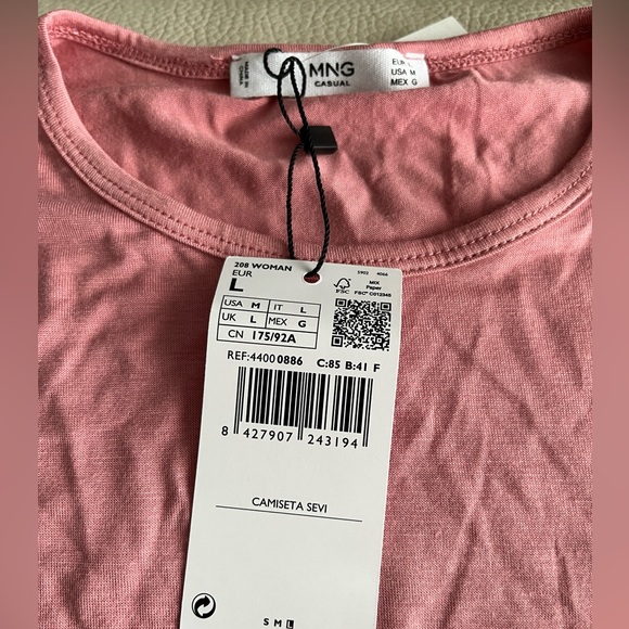 NWT - Mango Women’s Casual Top - US Size M - Picture 6 of 8